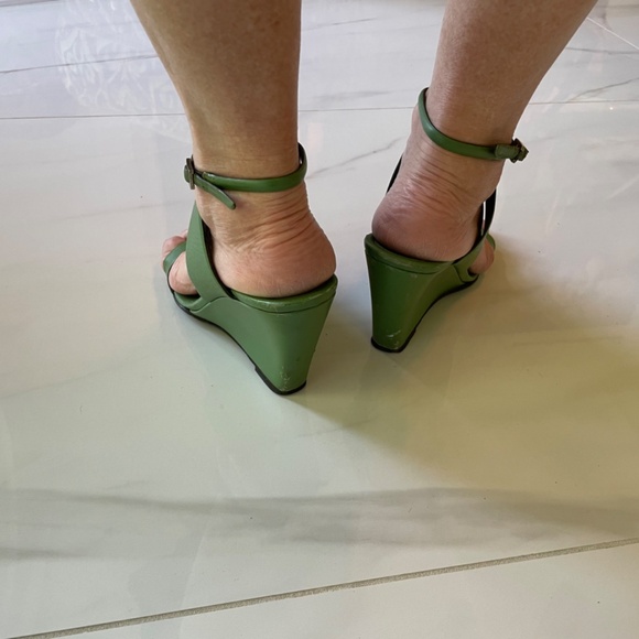 Italian Bally Leather Sandal (matching strap bag for sale) - Picture 5 of 6